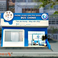 Thiết kế nội thất phòng khám sản Đức Chinh 